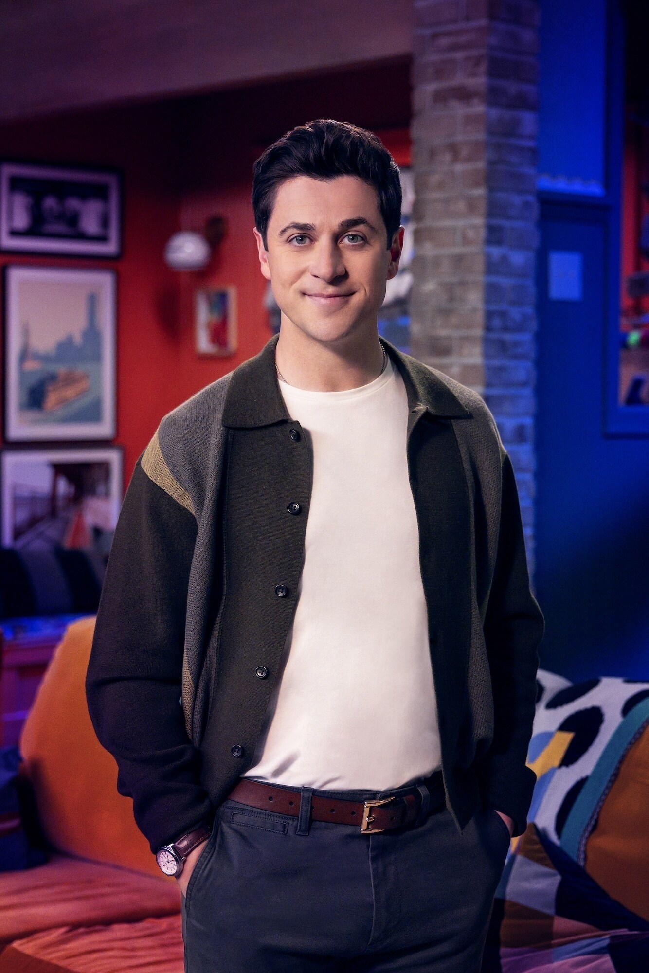WIZARDS BEYOND WAVERLY PLACE - Disney's "Wizards Beyond Waverly Place" stars David Henrie as Justin Russo.  (Disney/Bahare Ritter)