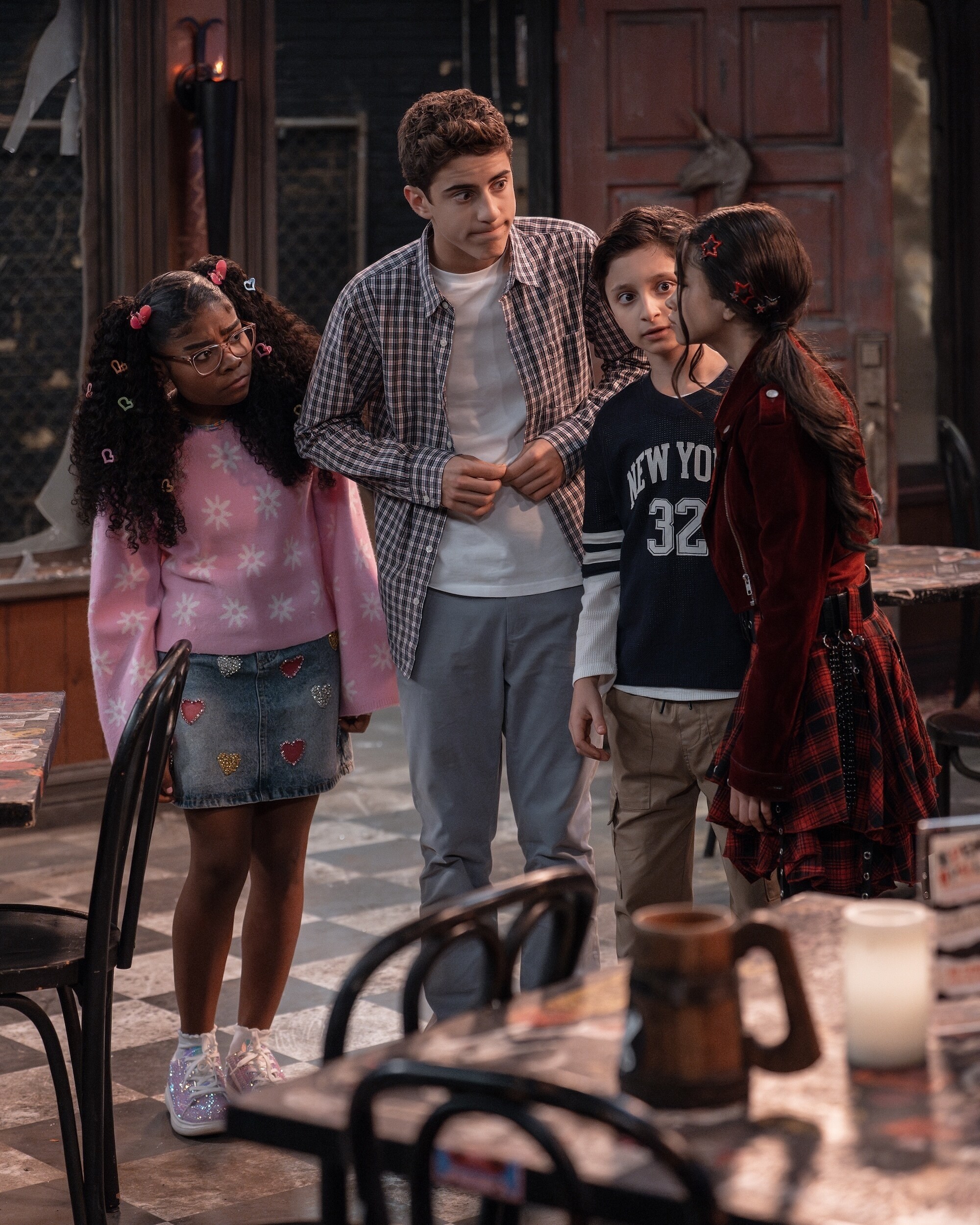 WIZARDS BEYOND WAVERLY PLACE - "The Rift That Keeps on Giving" (Disney/Eric McCandless) TAYLOR CORA, ALKAIO THIELE, MAX MATENKO, JANICE LEANN BROWN