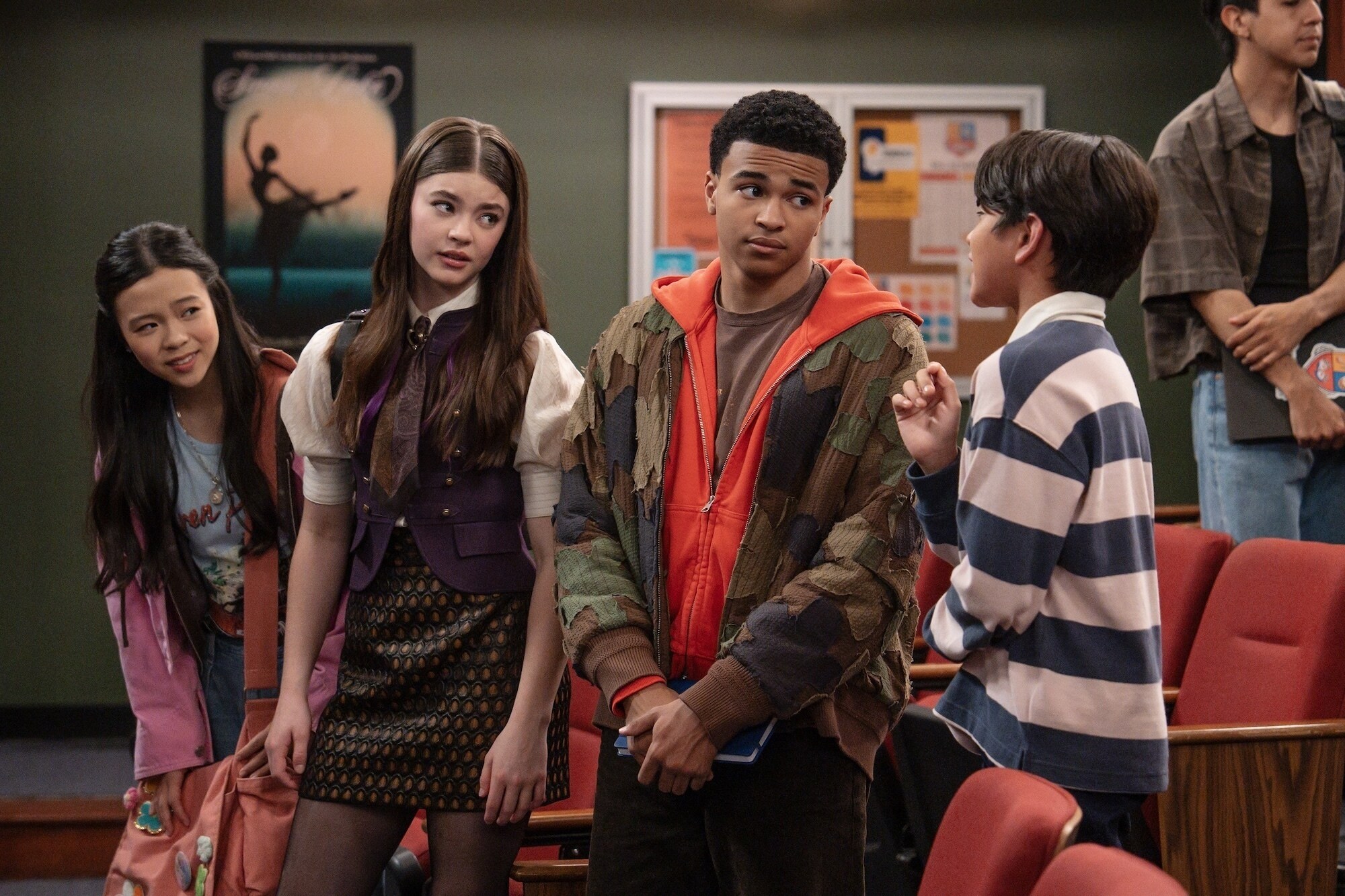 VAMPIRINA: TEENAGE VAMPIRE - "Second to Breathe" (Disney/Eric McCandless) JIWON LEE, KENZI RICHARDSON, SHAUN DIXON, MILO MAHARLIKA