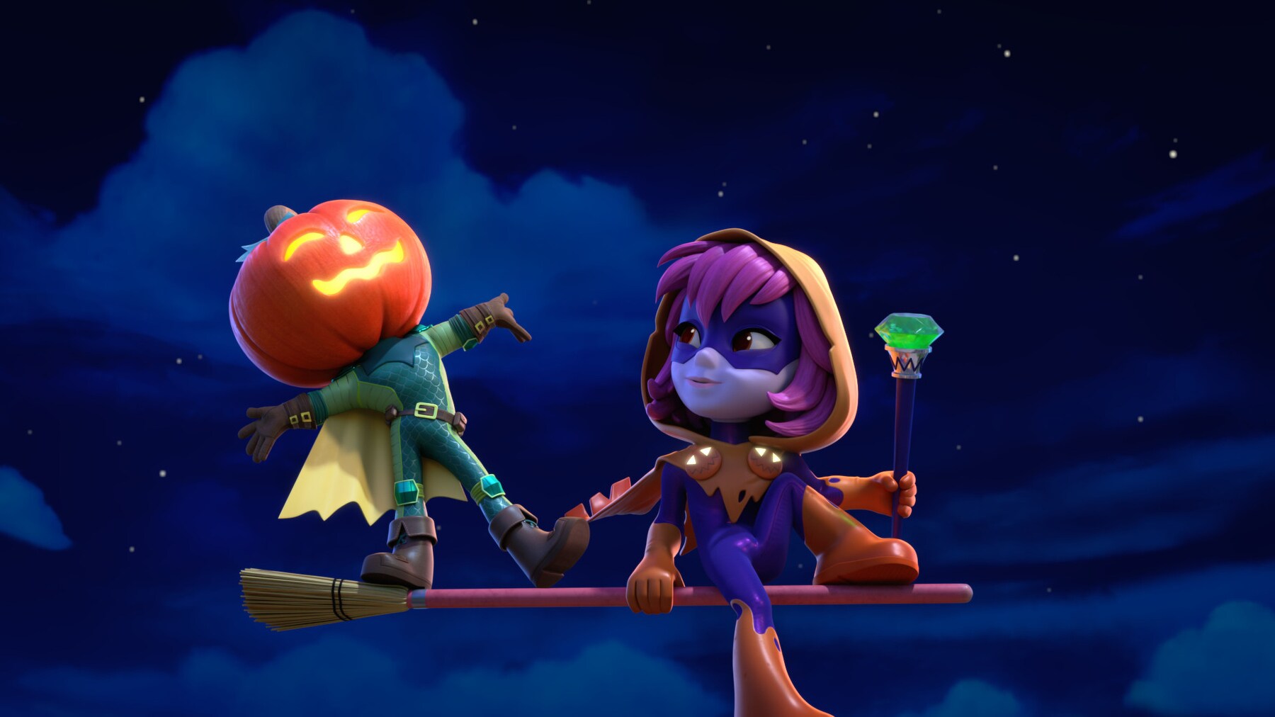 MARVEL’S SPIDEY AND HIS AMAZING FRIENDS - “Spidey and the Avengers: Halloween Team-Up!” (Disney) JACK O LANTERN, HALLOW’S EVE