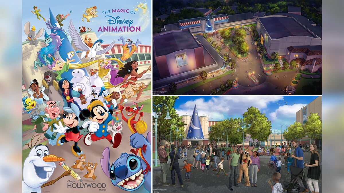 ディズニー・ハリウッド・スタジオにディズニーアニメーションの世界を