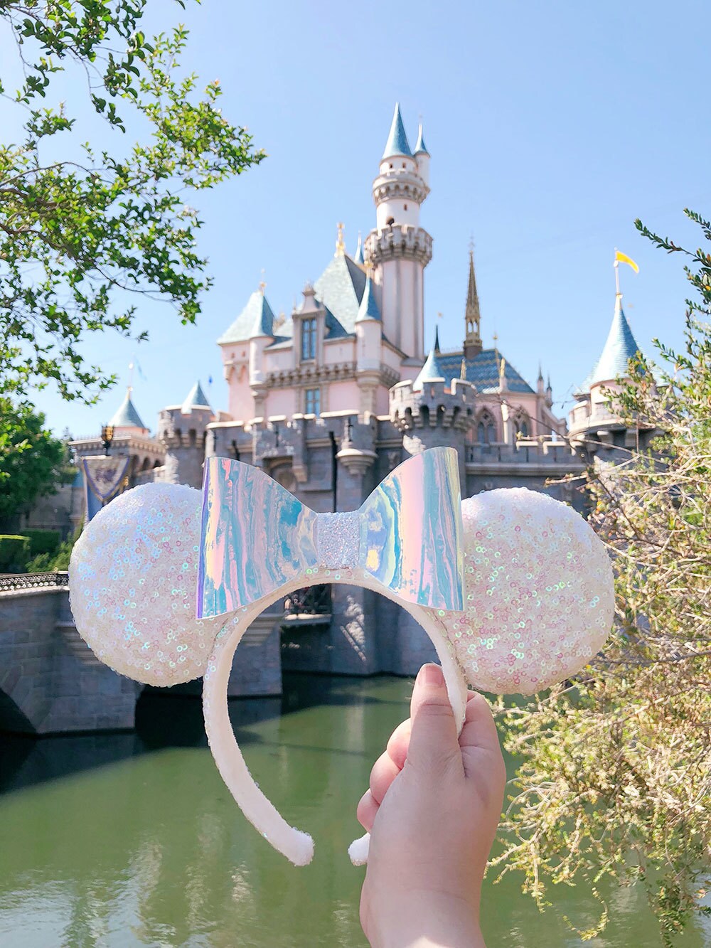 Iridescent Minnie Ears