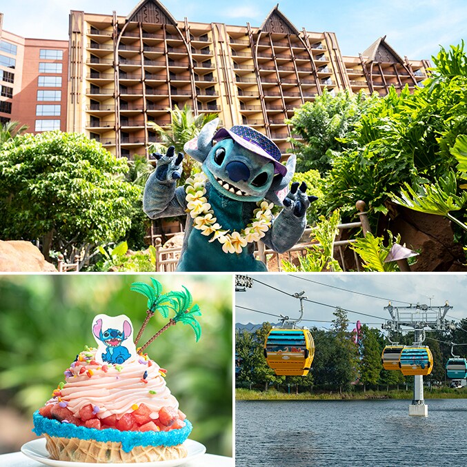 アメリカ ディズニーリゾートでスティッチに会おう