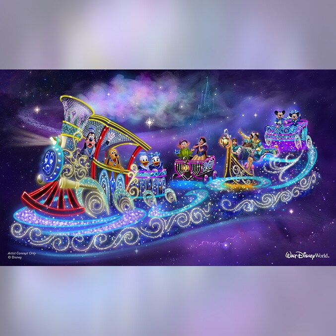 ディズニーパレード DLP】空飛ぶパレード‼︎ディズニー・エレクトリカル・スカイ