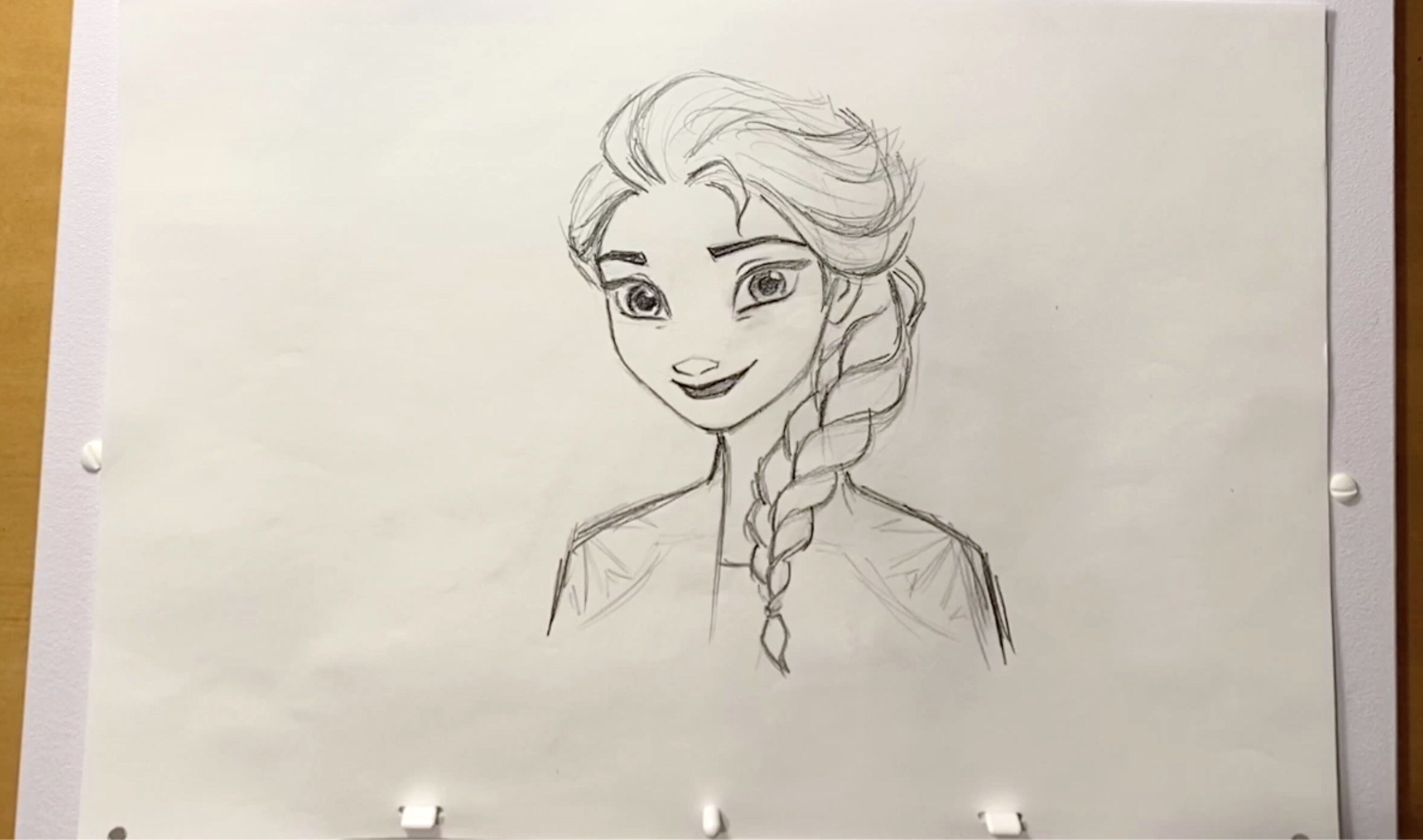 Learn How to Draw Elsa from Frozen 2 Frozen 2 Step by Step  Drawing  Tutorials