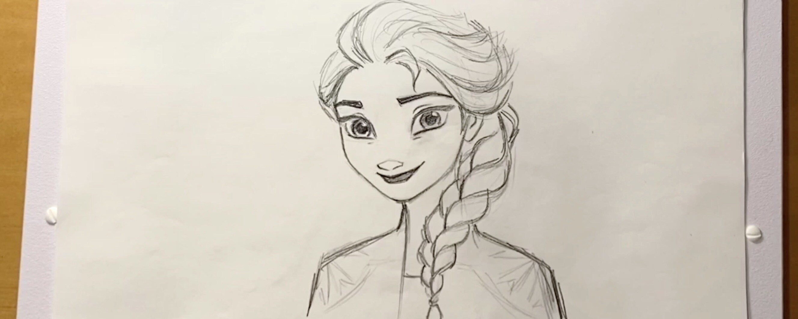 Coolest Drawing Lesson Ever How to Draw Elsa From Frozen