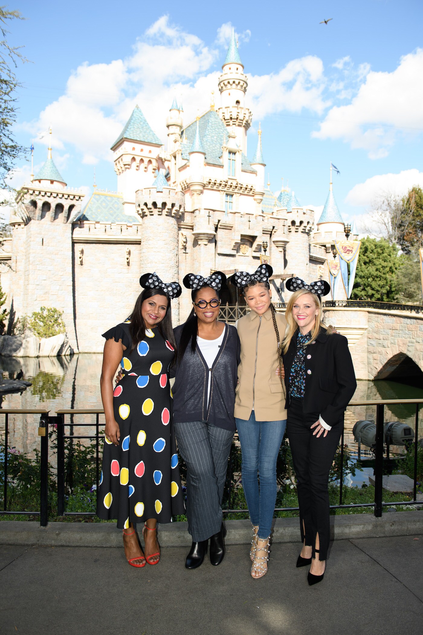 The Cast of A Wrinkle in Time at the Disneyland Resort