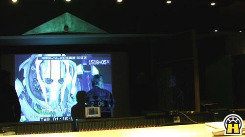 Audio recording for Grievous in Episode III.