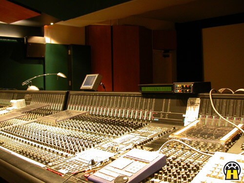The recording studio for Episode III.