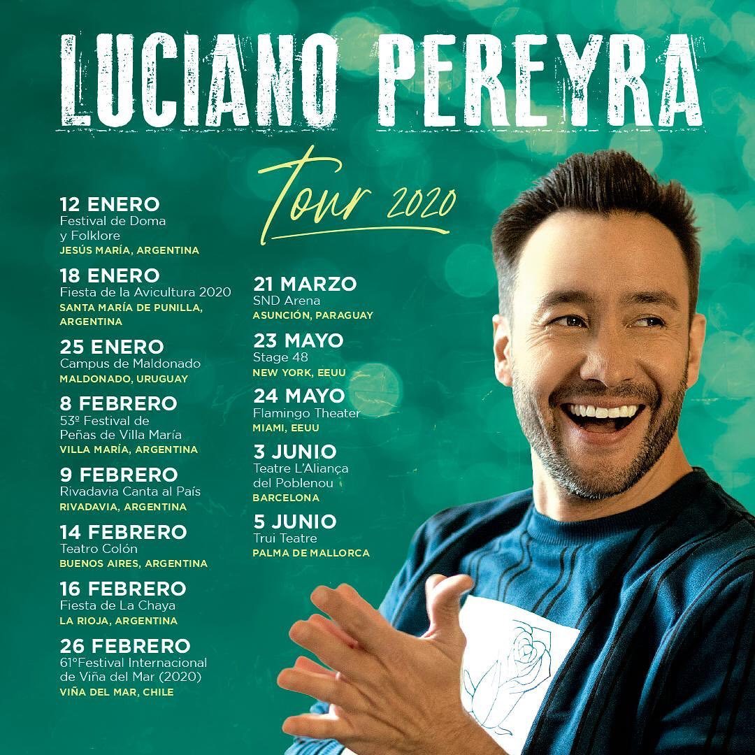 Luciano Pereyra - Gira Global 2020