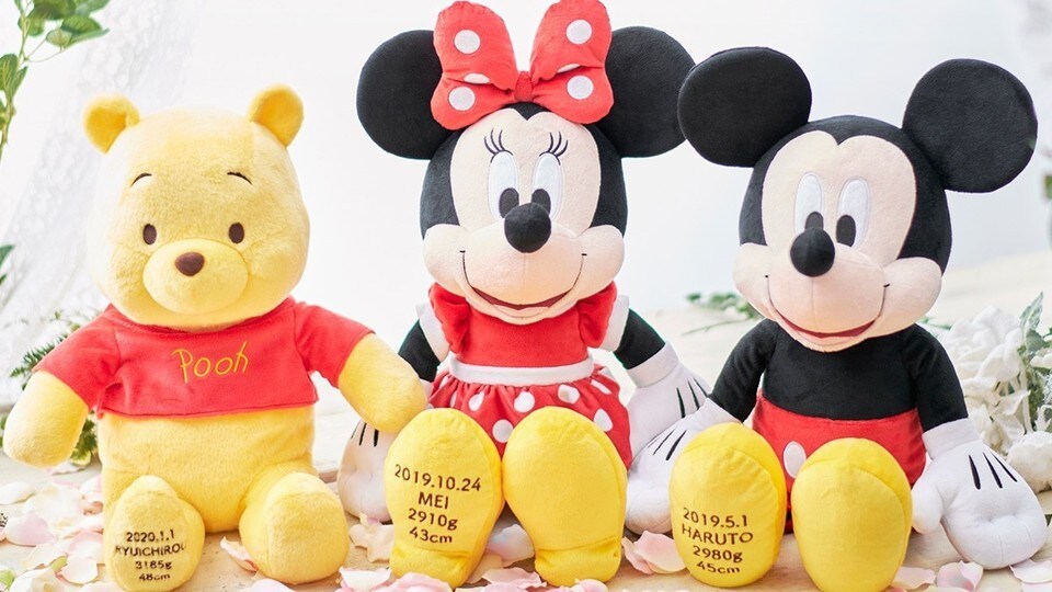 出産祝いにピッタリ！赤ちゃんの体重と同じ重さの名入れウェイトベア