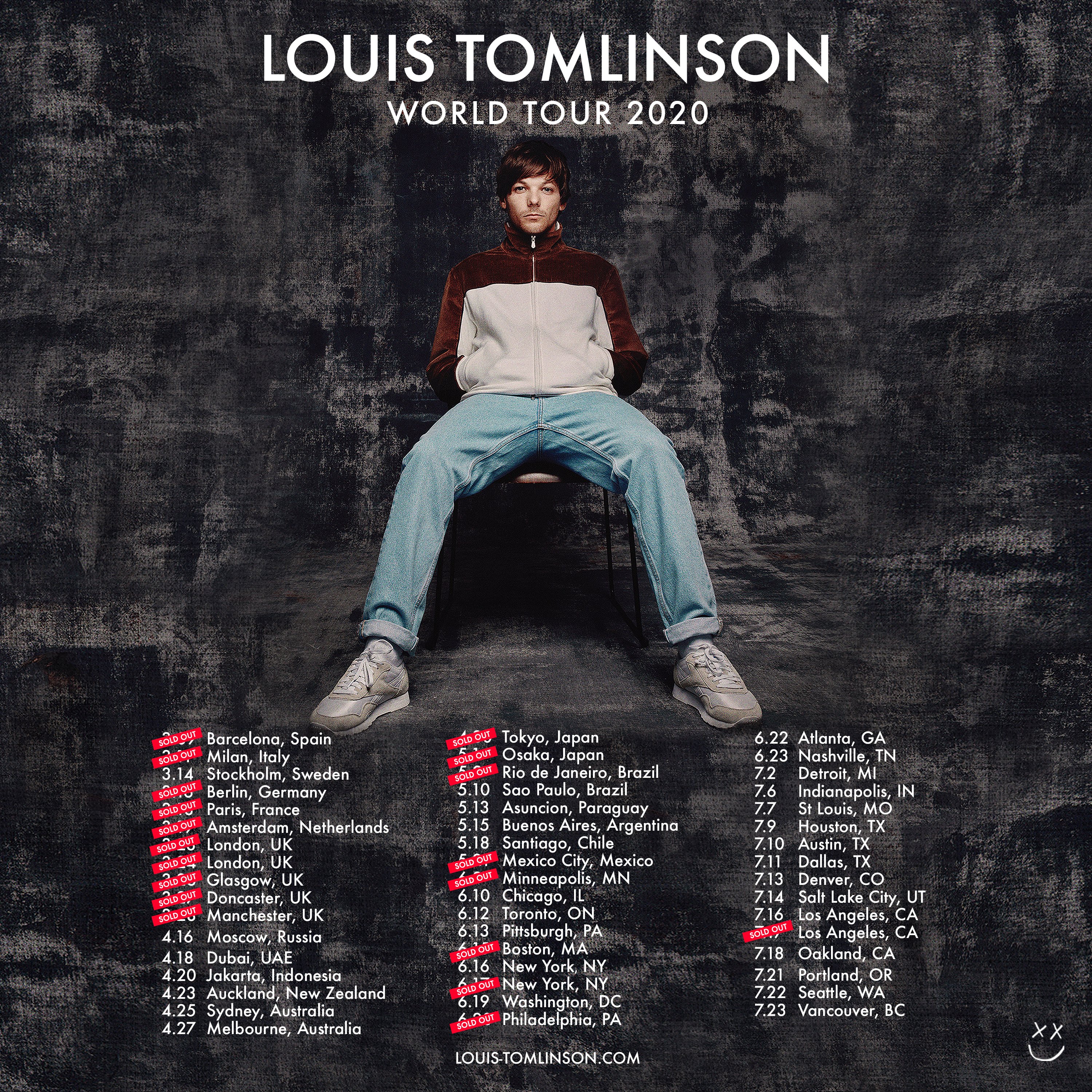 Louis Tomlinson Tour 2020