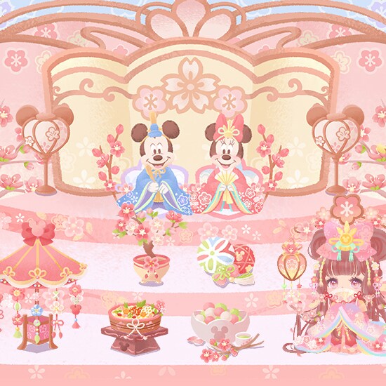 ディズニー　ひな祭り 東京ディズニーランド2024桃の節句（お雛祭り）グッズ・お土産 -