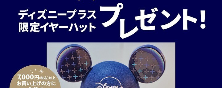 Disney store 30th Anniversary Pop-up Museum限定！「ディズニープラス 限定イヤーハット」プレゼント！｜ ディズニーストア｜ディズニー公式