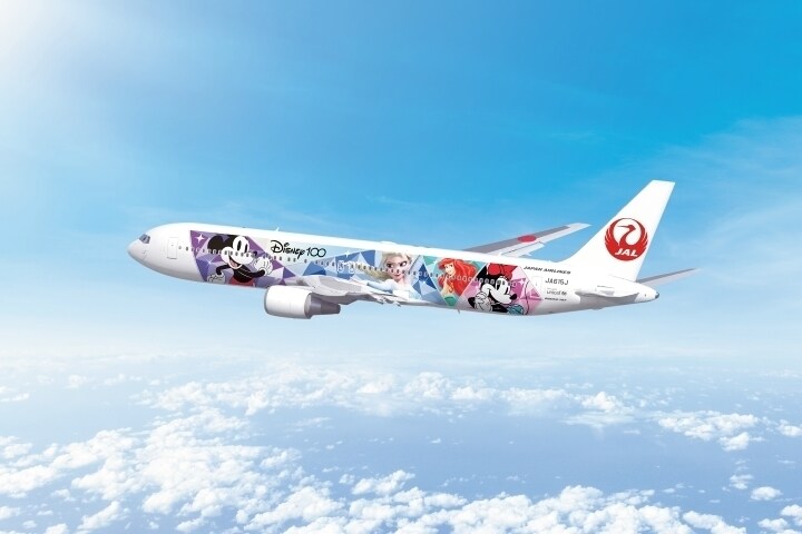 日本航空 JAL Disney100 1/200 ディズニー 100周年-