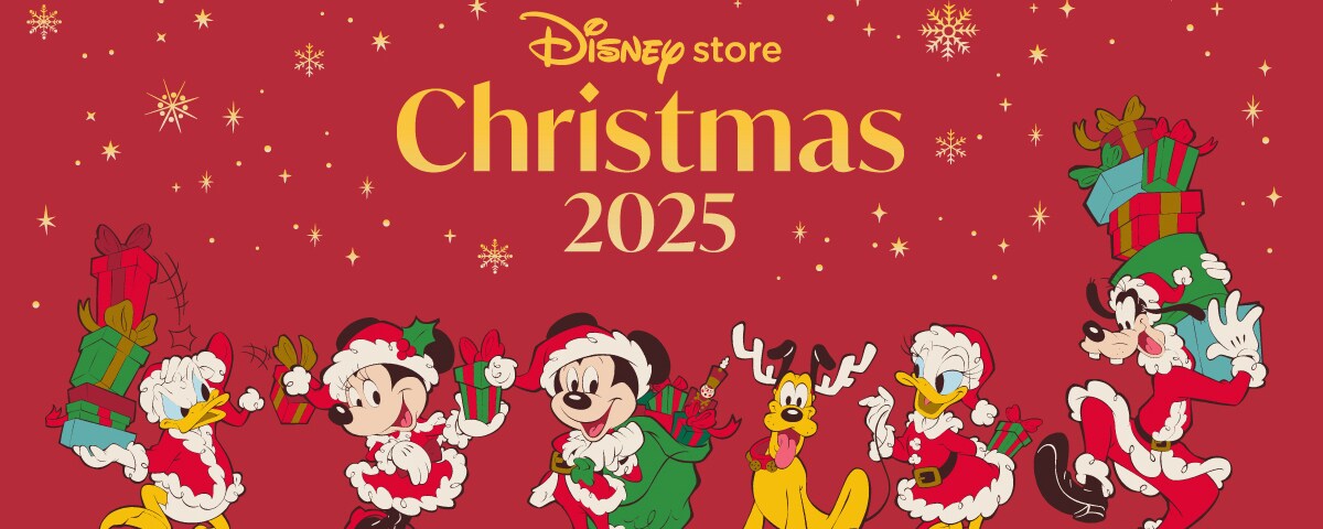 ディズニーストアからクリスマスの魔法をあなたに。一年に一度だけの