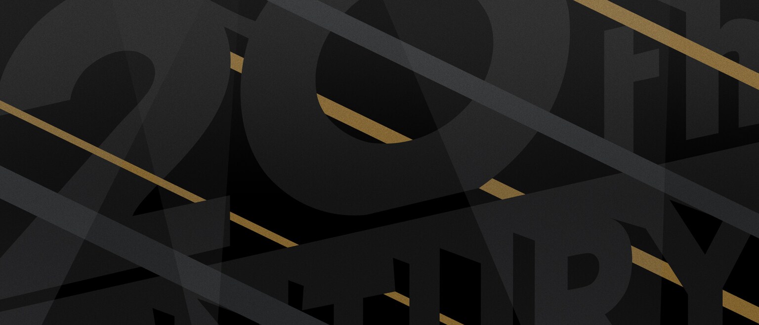 Decorative version of the 20th Century Studios logo