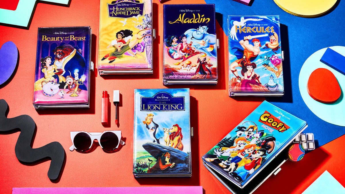 We're Obsessed With the Disney VHS Clutches in the Latest Oh My Disney Collection