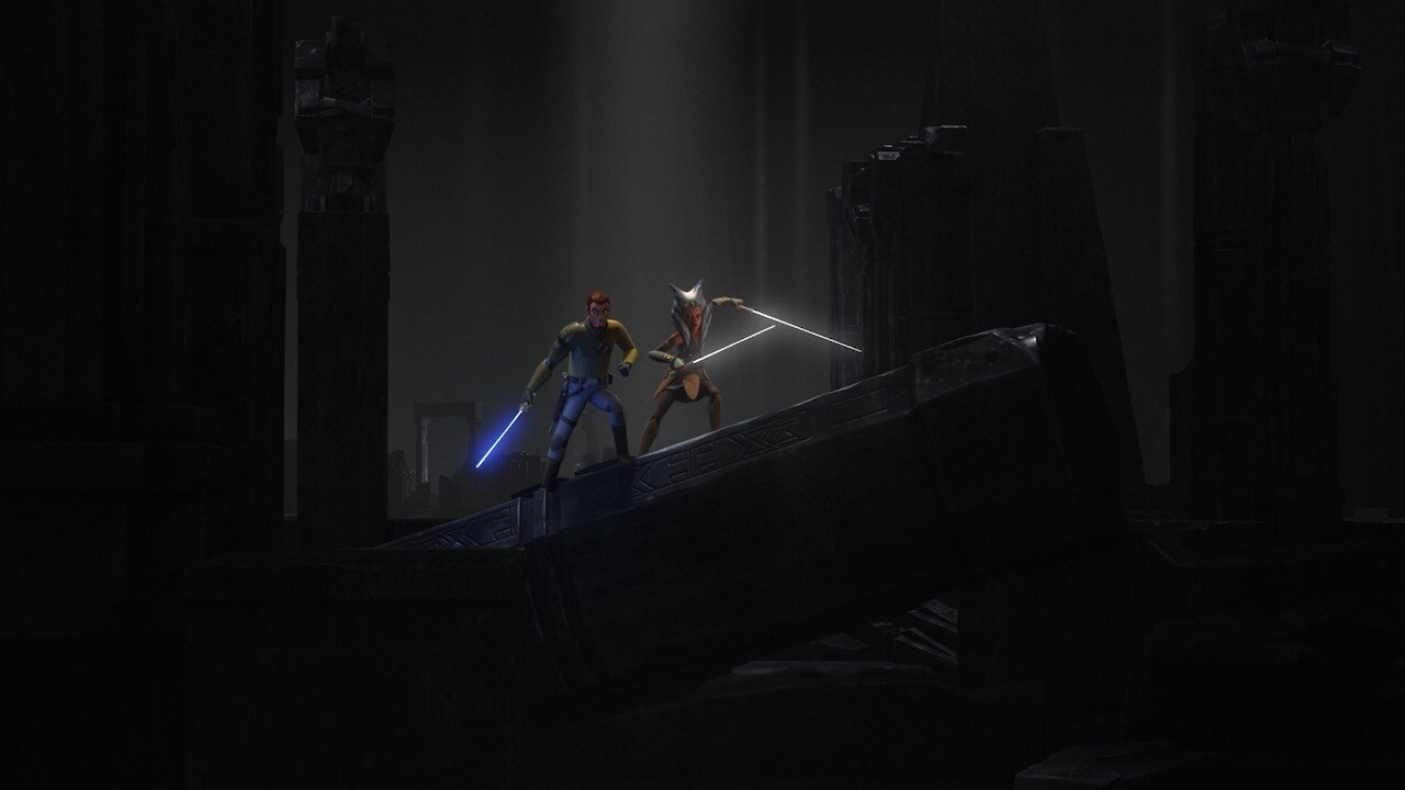 Meanwhile Kanan and Ahsoka continue to chase the Inquisitor. It is rare that the Jedi are hunting...