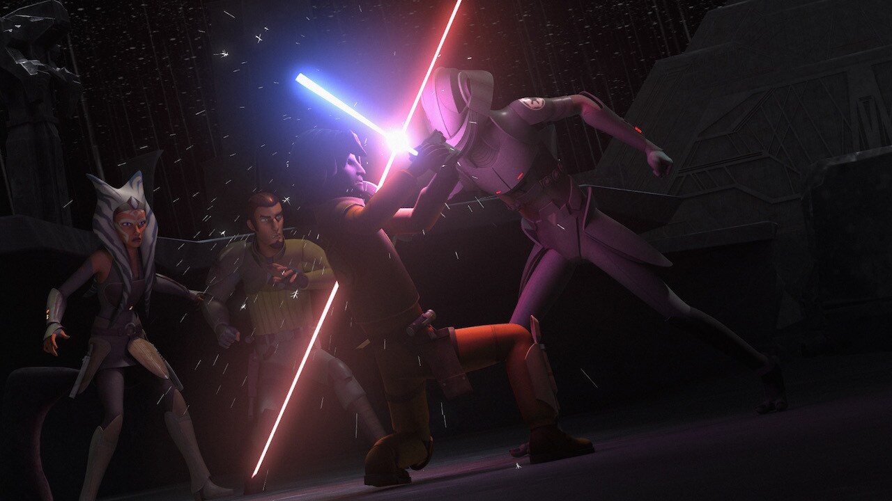 Remembering her Jedi teachings, Ahsoka believes that a battle took place when the Jedi attacked t...