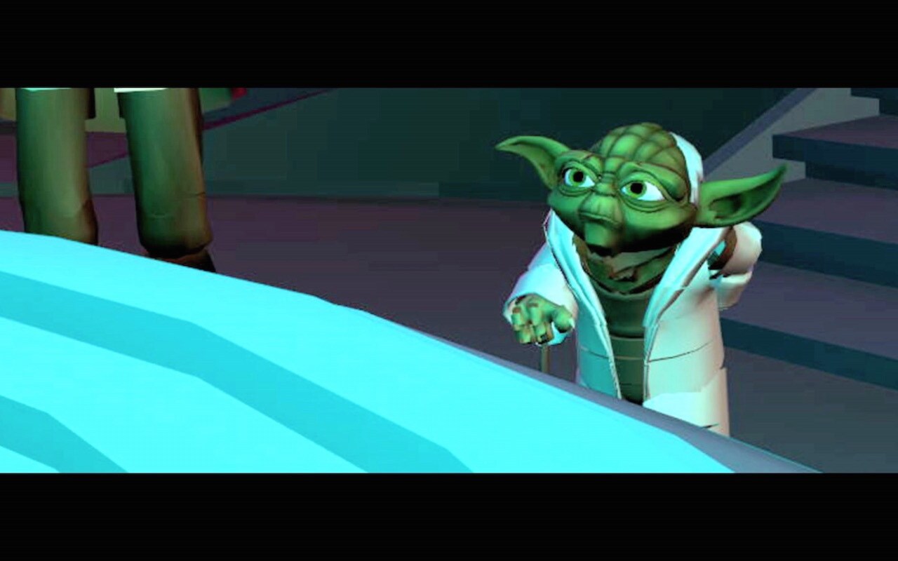 In the unfinished “Crystal Crisis on Utapau” arc from Star Wars: The Clone Wars, Yoda makes menti...