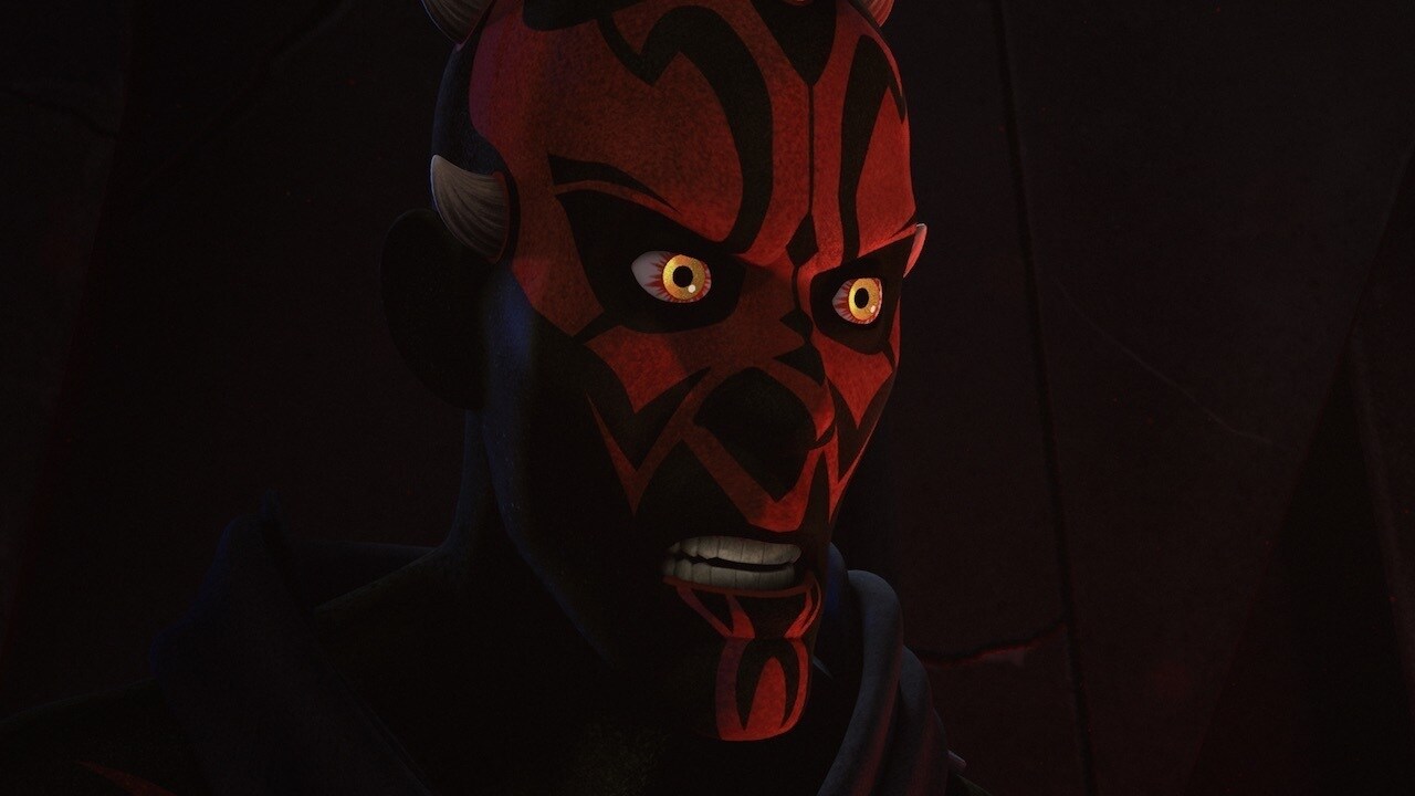 The original script had Maul say this about Malachor: “Palpatine brought me here when I was a boy...