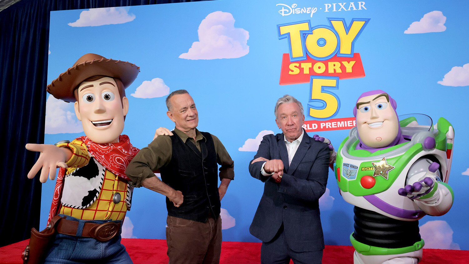 TOM HANKS, TIM ALLEN, JOAN CUSACK, CONAN O'BRIEN, GRETA LEE Y MÁS TALENTOS CELEBRARON LA PREMIERE GLOBAL DE TOY STORY 5, DE DISNEY Y PIXAR, EN LOS ÁNGELES