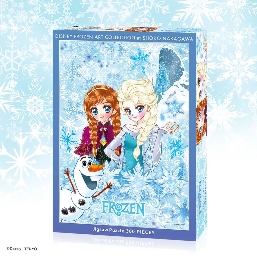 ジグソーパズル300ピース「Trust Your Journey」DISNEY FROZEN ART COLLECTION BY SHOKO NAKAGAWA