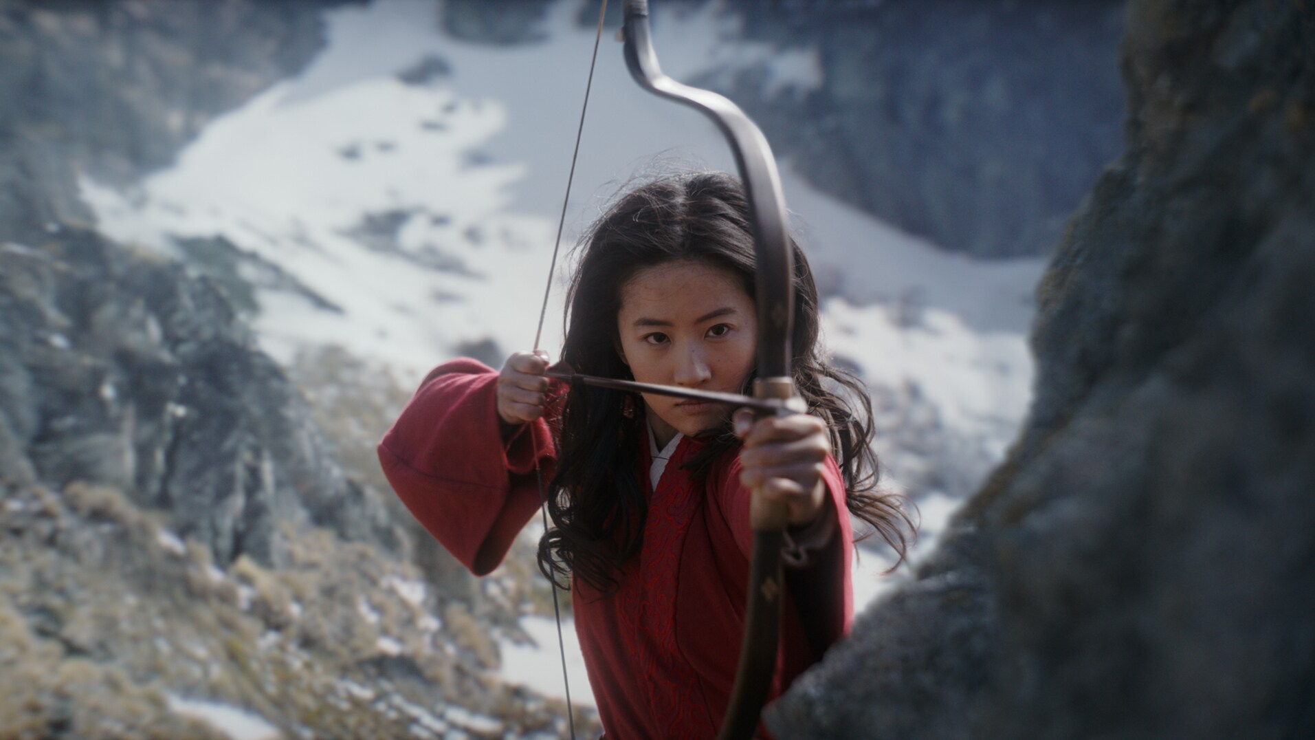 Disney's MULAN..Mulan (Yifei Liu)..Photo: Film Frame..© 2019 Disney Enterprises, Inc. All Rights Reserved.