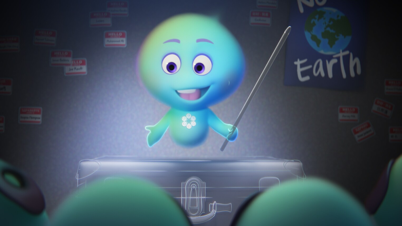 In Pixar Animation Studios’ “22 vs. Earth,” new soul 22 (voice of Tina Fey) defies the rules of The Great Before and refuses to go to Earth, enlisting other new souls in her attempt at rebellion. Set before the events of Disney and Pixar’s “Soul,” “22 vs. Earth” is directed by Kevin Nolting and produced by Lourdes Alba. © 2021 Disney/Pixar. All Rights Reserved.