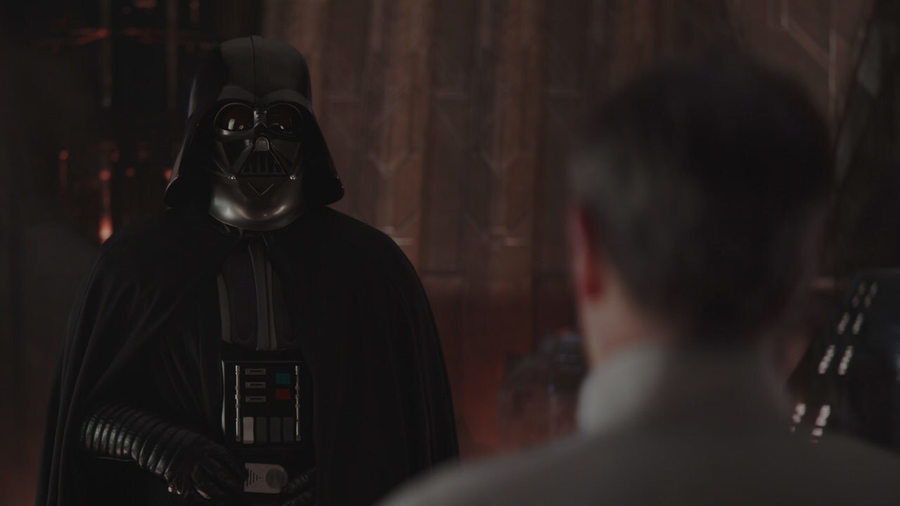The Emperor's enforcer, Darth Vader, summons Krennic. The Sith tells Krennic that the Death Star ...