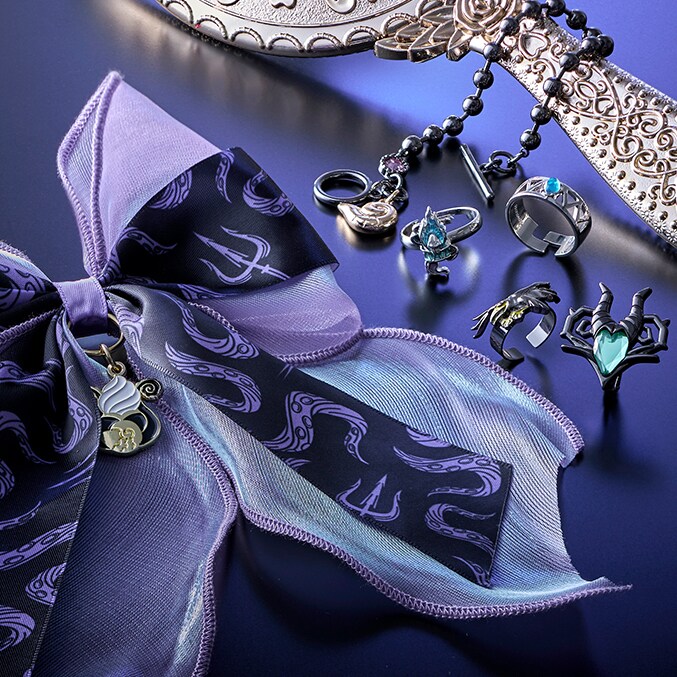 ディズニーヴィランズ　アースラ　ハロウィン　ヘアクリップ　リング　ブレスレット 230919_1200_675_villains_fe0c9