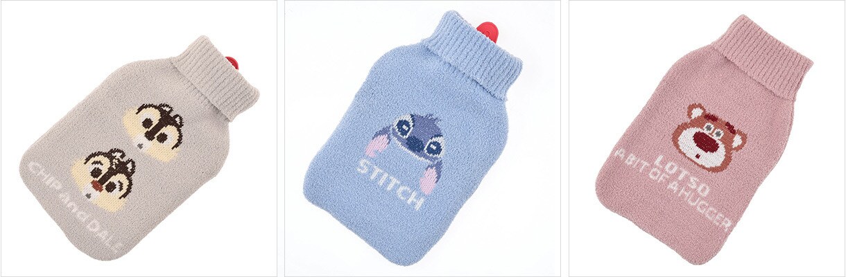 プーさんやルシファーがぬいぐるみ風の湯たんぽに!キャラクター プーさんやルシファーがぬいぐるみ風の湯たんぽに!キャラクター