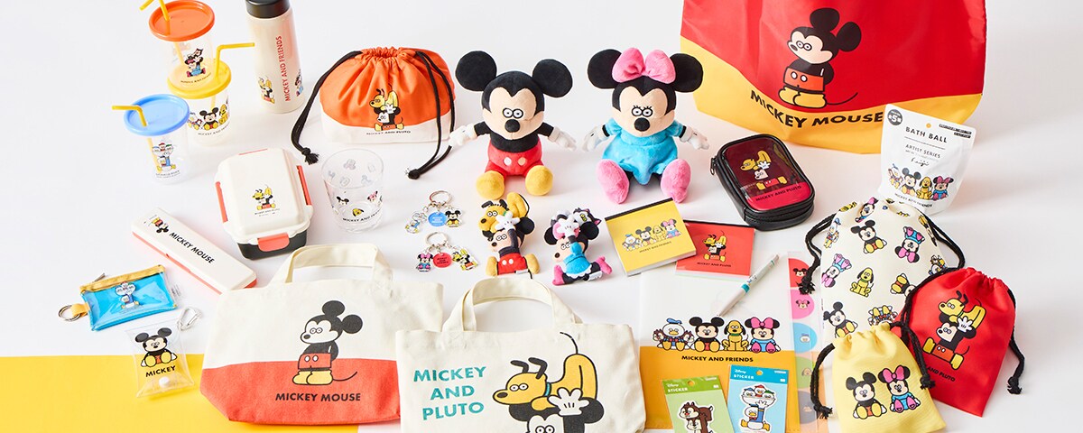 Disney - 海外ディズニー　クリスマス陶器オーナメント　4個セット　スケート姿ミッキー達 happy_onmnt24_tbn_21962991.jpeg