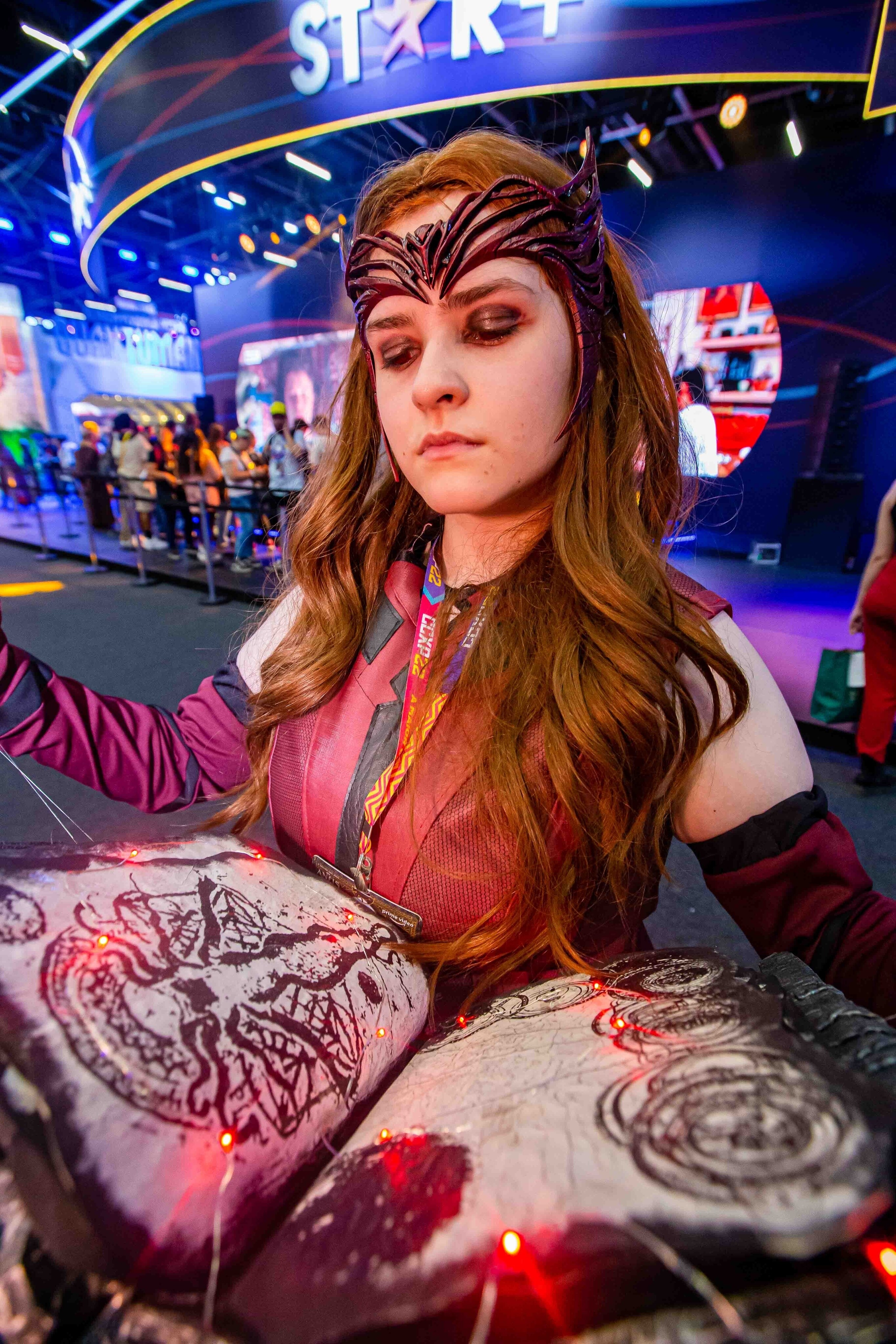 Rafaela de Melo Macedo como Wanda Maximoff Rafaela de Melo Macedo como Wanda Maximoff