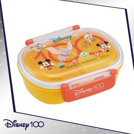 QAF2BAG 抗菌食洗機対応ふわっとフタタイトランチボックス|ディズニー100周年記念グッズ