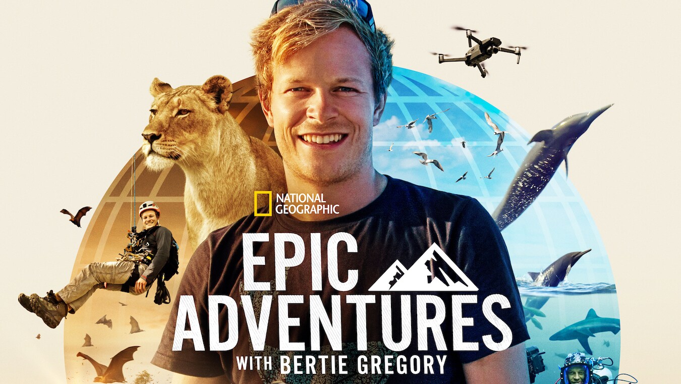 Epic Adventures with Bertie Gregory Key Art