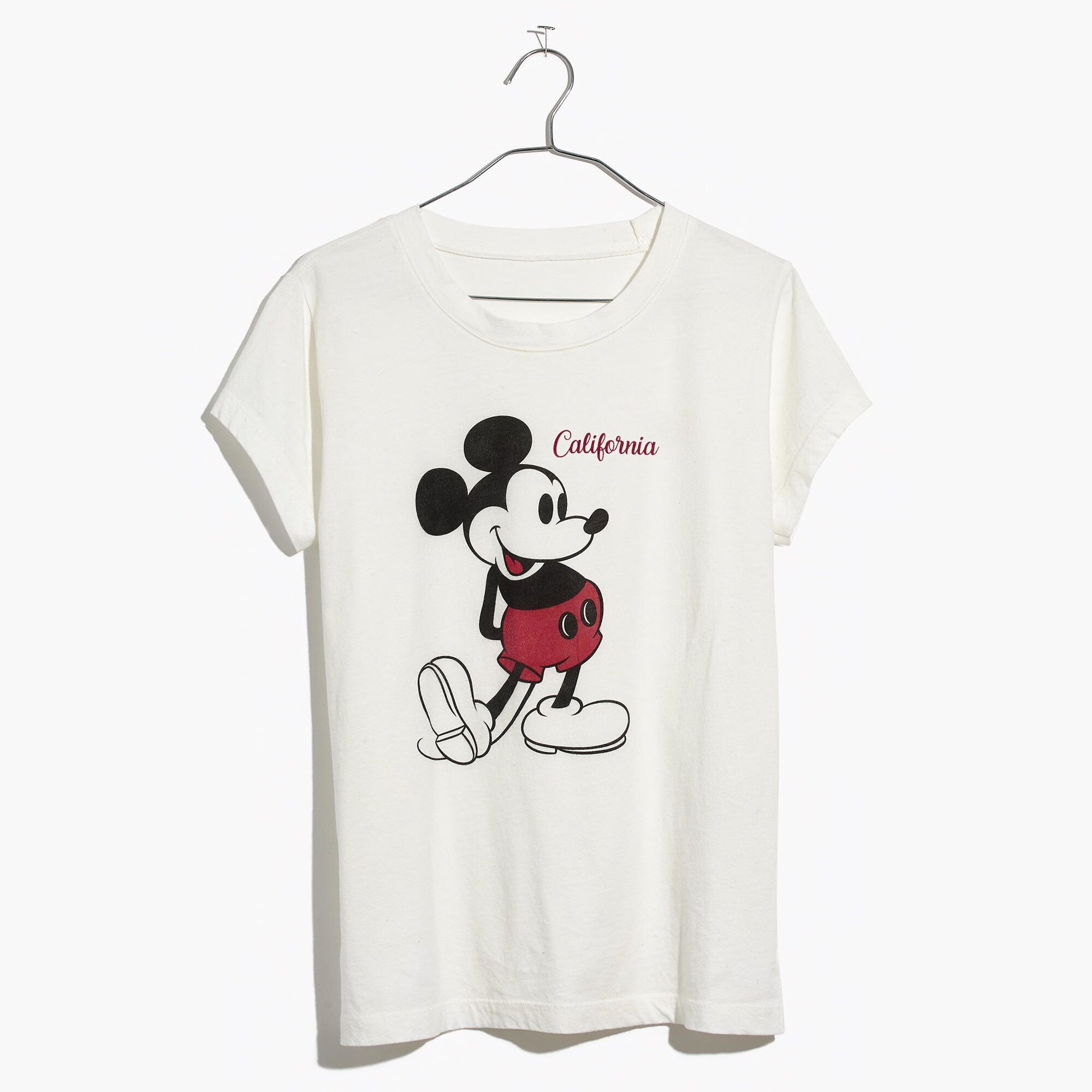 Tee shirt from Madewell's Mickey Mouse Spring Collection