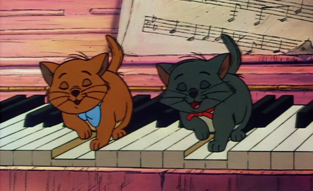 The Aristocats kittens Dancing