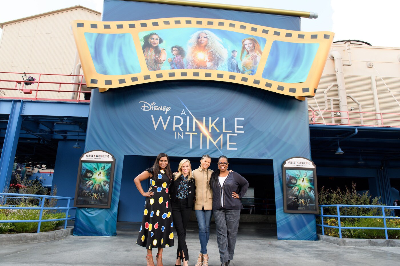 The Cast of A Wrinkle in Time at the Disneyland Resort