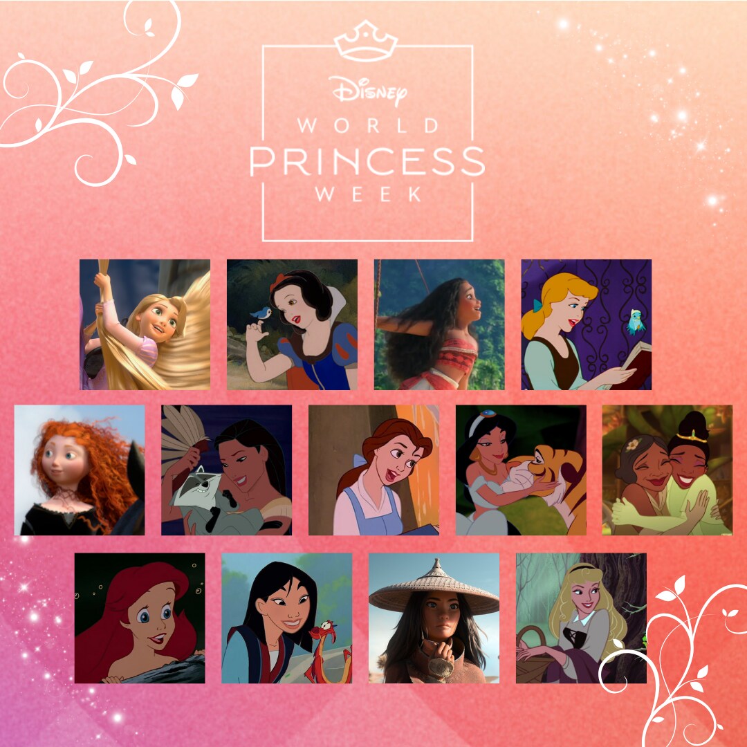 ディズニープリンセスの物語を 様々な方法で楽しむ1週間！8月24日～30