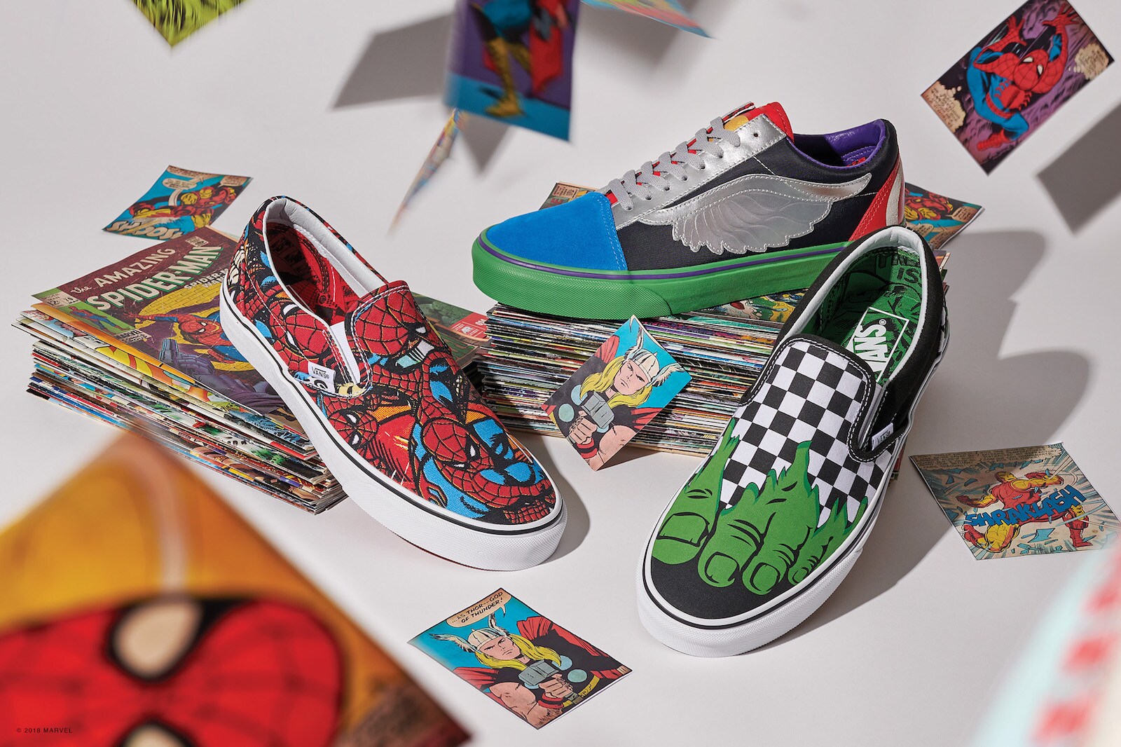 New on sale vans marvel