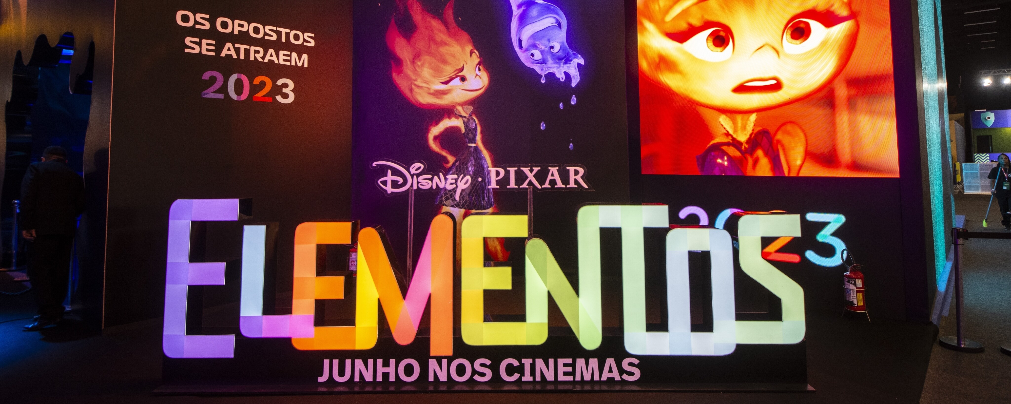 Elementos': Disney divulga cartaz INÉDITO da nova animação da