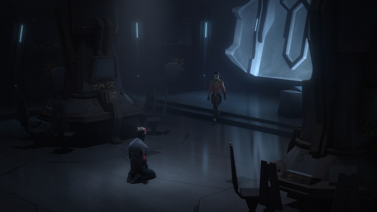 The asteroid base where Maul is operating out of is one he used in The Clone Wars, as seen in the...