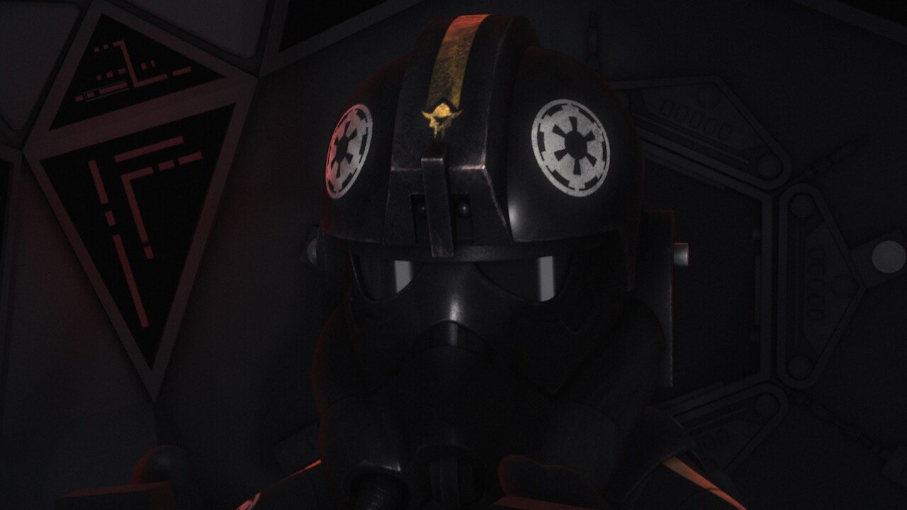The horned icon on Vult Skerris’ helmet can be found on the side of the original scout walker eff...