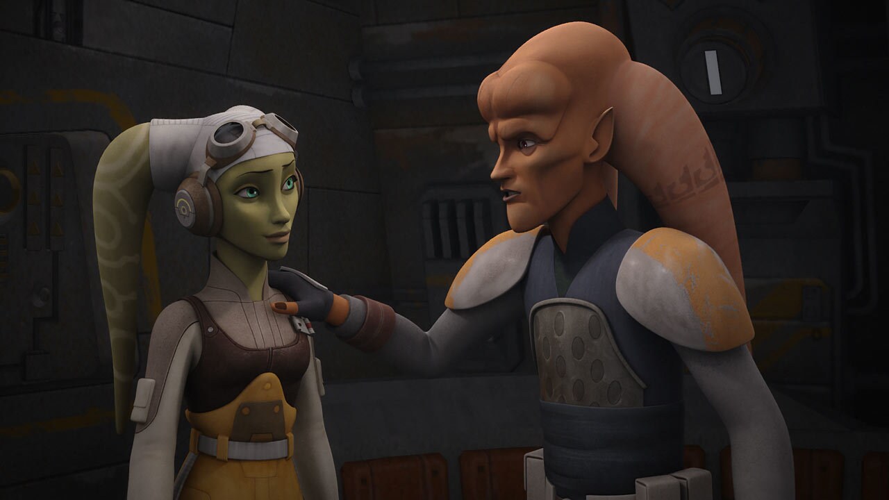 Hera and her father reunite. Cham says that the Imperials now occupy the entire Tann province -- ...