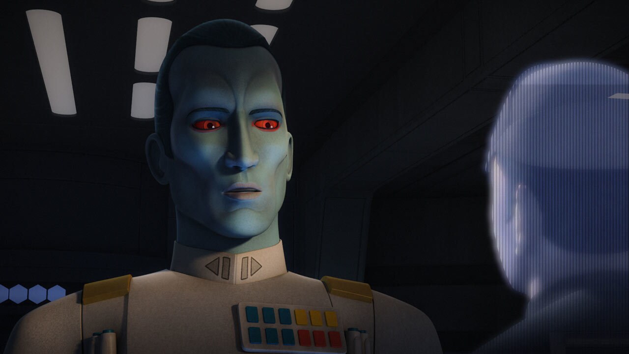 Thrawn orders the troops to stand down. The rebels have earned their victory. And he has found th...