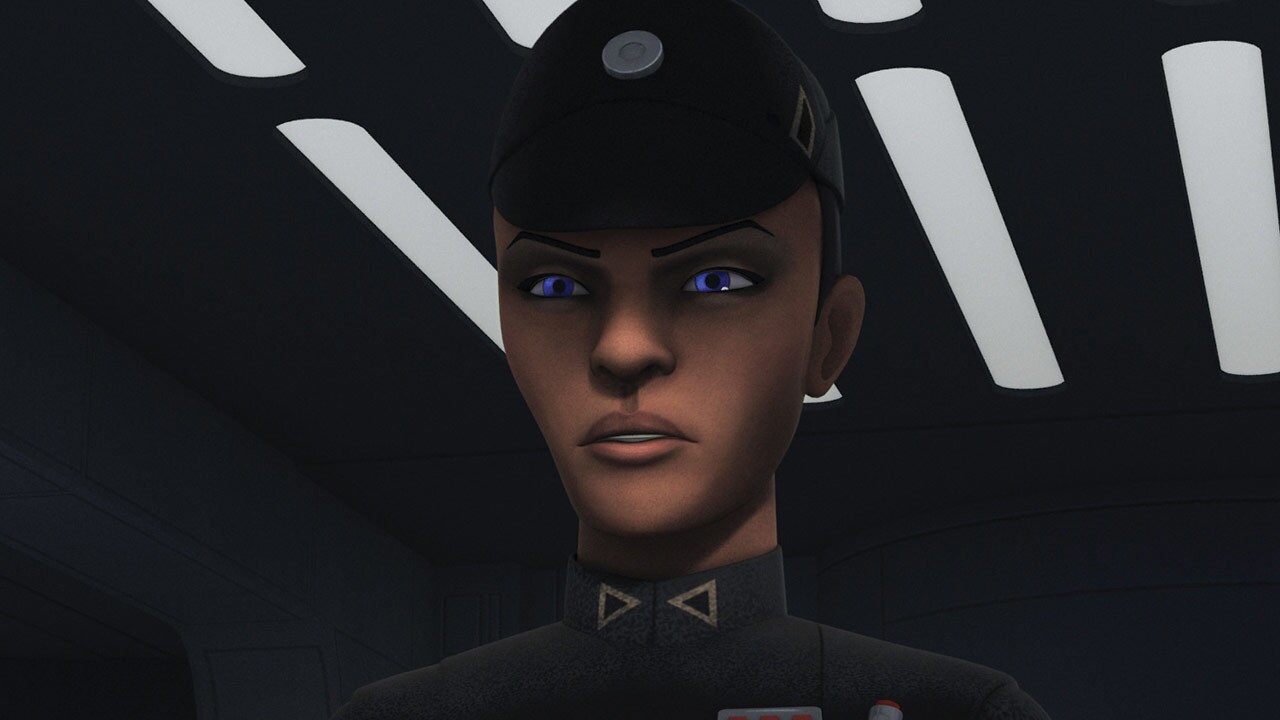 Imperial Captain Brunson is named for the series Look Development Production Coordinator Jessica ...