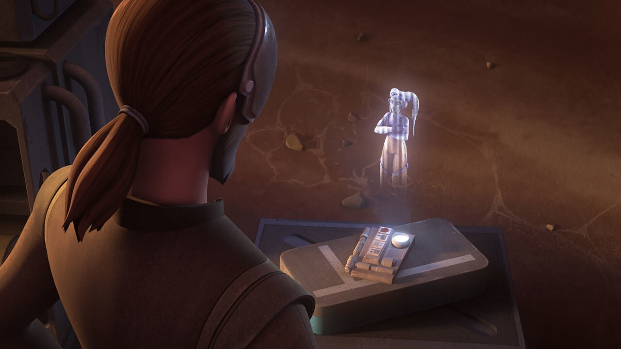 In the outline stage, Kanan would seek guidance from Bendu regarding training Sabine, but this wa...