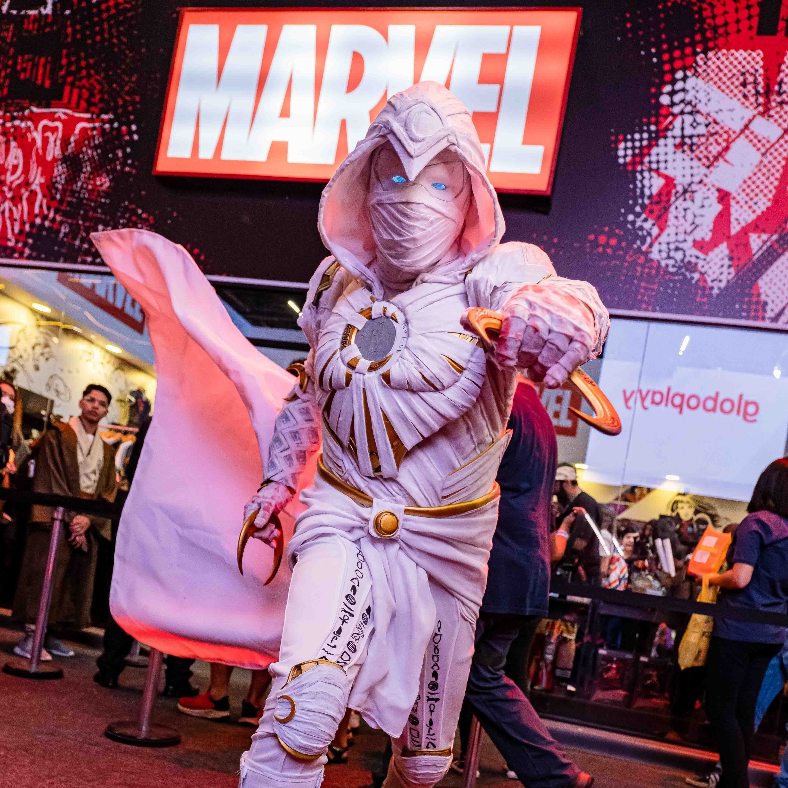 Fãs da Marvel, Avante: Cosplayer do Cavaleiro da Lua diz que a franquia o ajudou a sair da zona de conforto